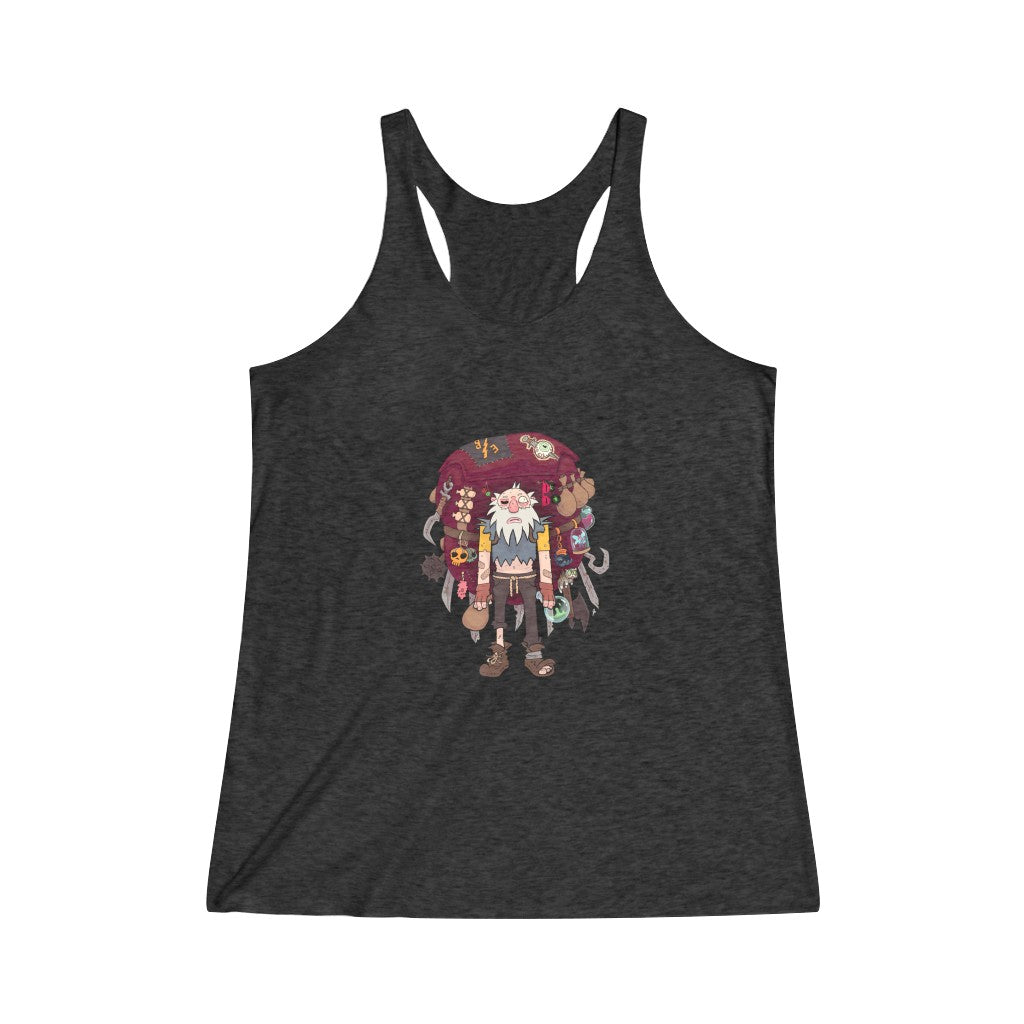 Murder Hobo (Drunko Design) - Women's Tri-Blend Racerback Tank