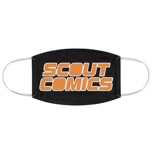 Scout Comics (Orange Logo) - Fabric Face Mask
