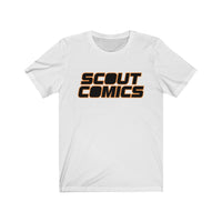 Scout Comics (Black Logo)  - Unisex Jersey T-Shirt