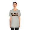 Scout Comics - Black Logo - Unisex Jersey Short Sleeve Tee