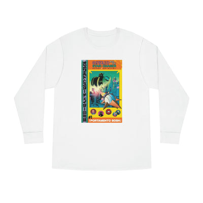 Oswald and the Star-Chaser - Portamento Gosh Design - Long Sleeve Crewneck Tee