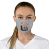 The Mall (Arcade Design) - Grey Fabric Face Mask