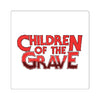 Children Of The Grave (Logo Design) - Square Stickers