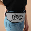 Distorted (Logo Design) - Grey Fanny Pack