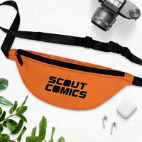 Scout Comics (Black Logo Design) - Orange Fanny Pack