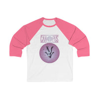 Canopus - Moon Design -  Unisex 3\4 Sleeve Baseball Tee