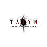 Talyn (Logo Design) - Kiss-Cut Stickers