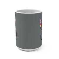The Shepherd (Chibi Legio Design) - Grey Coffee Mug 15oz