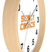 Scout Comics (Orange Logo) - Wall Clock