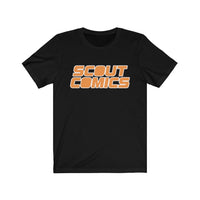 Scout Comics (Orange Logo)  - Unisex Jersey T-Shirt