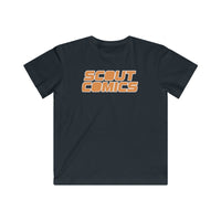 Scout Comics - Orange Logo - Kids Fine Jersey Tee