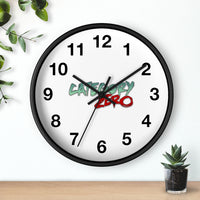 Category Zero (Logo Design) - Wall Clock