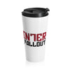 Red Winter: Fallout  (Logo Design) - Stainless Steel Travel Mug