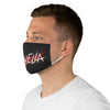 Killchella (White Logo Design) - Black Fabric Face Mask