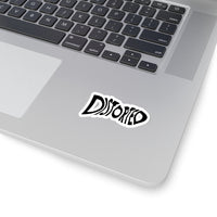 Distorted (Logo Design) - Kiss-Cut Stickers