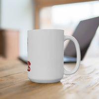 Rabid World (Head Design) - White Coffee Mug 15oz