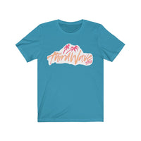 New Third Wave Logo - Passion Fruit Color - Unisex Jersey Short Sleeve Tee