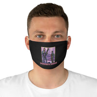 Concrete Jungle (Issue One Design) - Black Fabric Face Mask