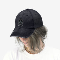 White Ash (Symbol Design) - Unisex Trucker Hat