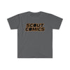 Scout Comics Logo (Black Logo) - Unisex Softstyle T-Shirt