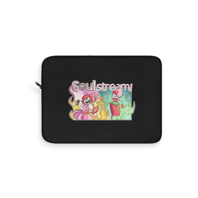 Soulstream (Villain Design) - Black Laptop Sleeve