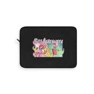 Soulstream (Villain Design) - Black Laptop Sleeve