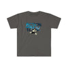 Action Tank - Blue Action Tank Logo - Unisex Softstyle T-Shirt