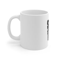 Sam And His Talking Gun (Gun Logo Design) - 11oz Coffee Mug