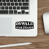 Oswald and the Star-Chaser - Logo Design - Die-Cut Stickers