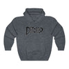 Distorted (Logo Design) - Heavy Blend™ Hooded Sweatshirt