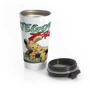 Category Zero (Teddy Bear Design) - Stainless Steel Travel Mug