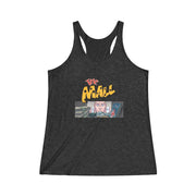 The Mall (Safe Design) - Women's Tri-Blend Racerback Tank