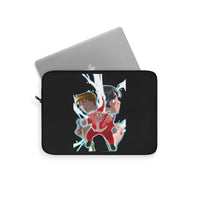 Red XMAS (Alternative Design) - Black Laptop Sleeve
