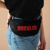 Drexler (Red Logo Design) - Black Fanny Pack