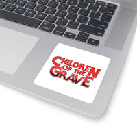 Children Of The Grave (Logo Design) - Square Stickers