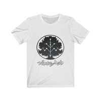 White Ash (Logo Design)  - Unisex Jersey T-Shirt