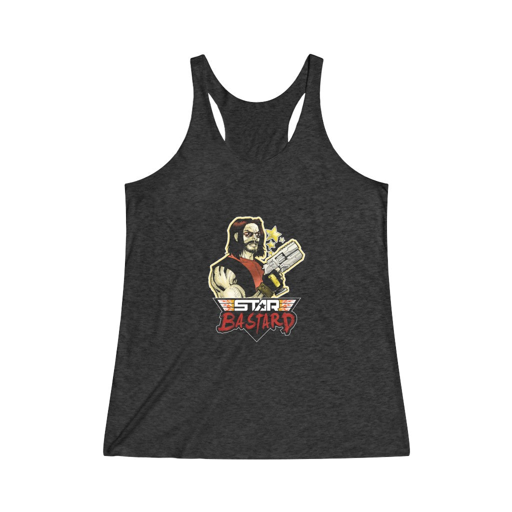 Star Bastard (Greeves Design) - Women's Tri-Blend Racerback Tank