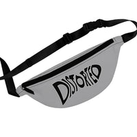 Distorted (Logo Design) - Grey Fanny Pack