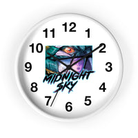 Midnight Sky - Wall Clock