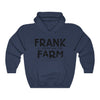 Frank At Home On The Farm (Logo Design) - Heavy Blend™ Hooded Sweatshirt