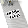 Frank At Home On The Farm (Logo Design) - Kiss-Cut Stickers