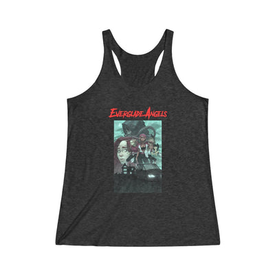 Everglade Angels (Issue One Design) - Women's Tri-Blend Racerback Tank