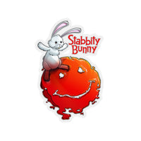 Stabbity Bunny (#1 Cover Design) - Kiss-Cut Stickers