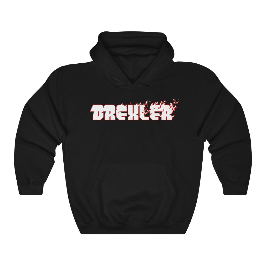 Drexler (White Logo Design) - Heavy Blend™ Hooded Sweatshirt