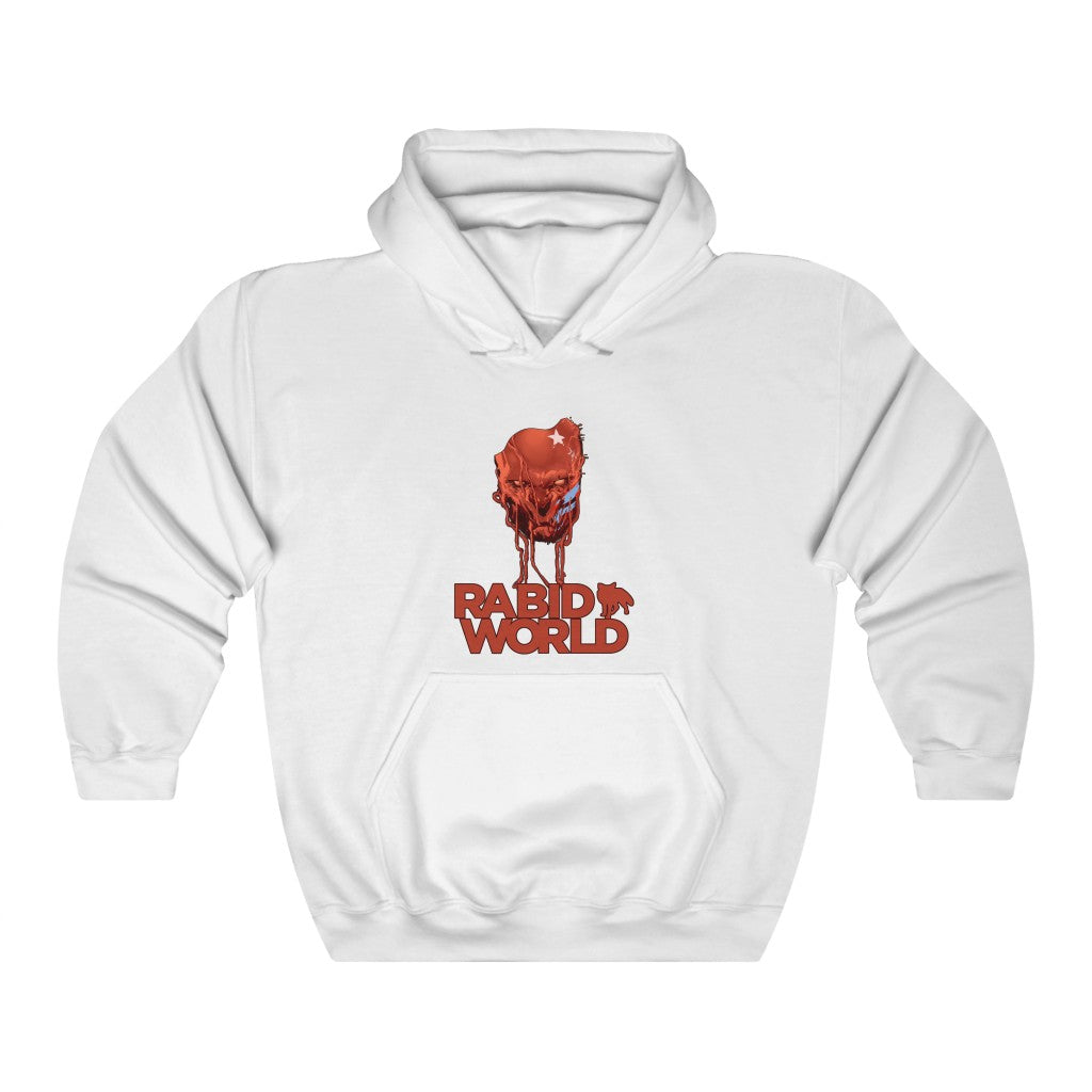 Rabid World (Head Design) - Heavy Blend™ Hooded Sweatshirt