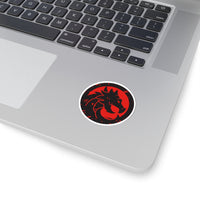 Code 45 (Dragon Icon Design) - Kiss-Cut Stickers
