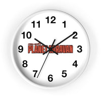 Planet Caravan (Logo Design) - Wall Clock