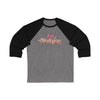 Third Wave 99 - Passion Fruit Design - Unisex 3\4 Sleeve Baseball Tee