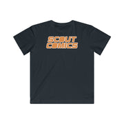 Scout Comics Logo - Orange -Kids Fine Jersey Tee