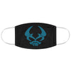 By The Horns (Horn Hunter Symbol) - Fabric Face Mask